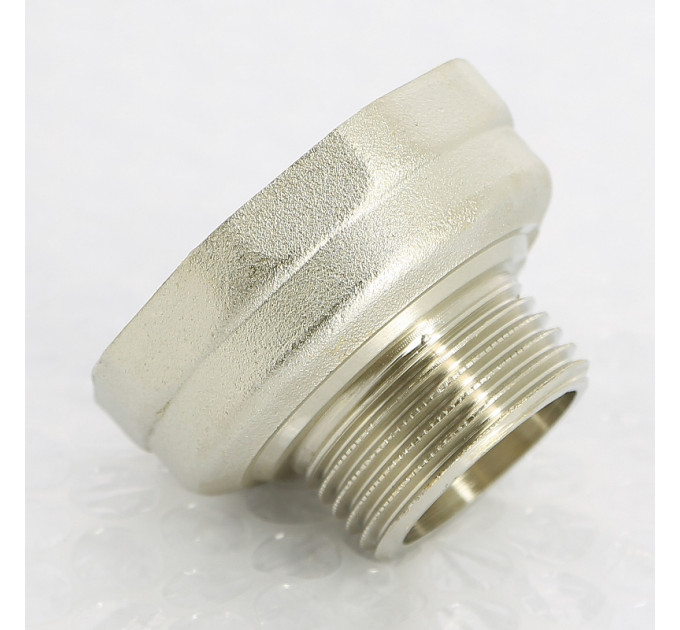 Переходник НВ никелированный UNI-FITT 1" x 1 1/2"
