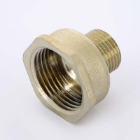 Переходник НВ никелированный UNI-FITT 1"1/2х2"