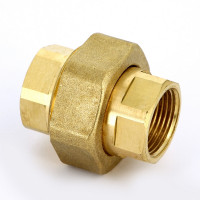Разъемное соединение В с прокладкой O-ring UNI-FITT 3/4" латунь