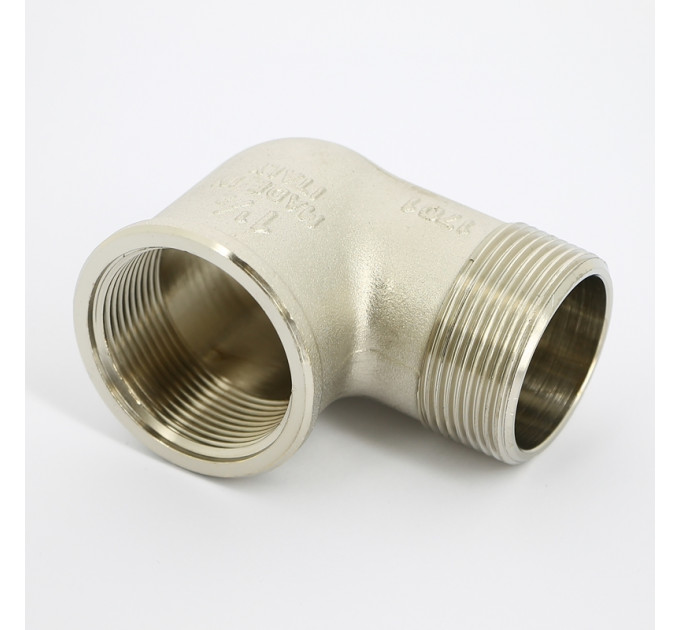 Угол НВ никелированный Uni-Fitt 1 1/2"