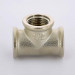 Тройник В 1/2" никелированный Uni-fitt