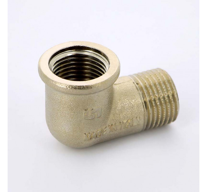 Угол НВ 1/2" никелированный Uni-fitt