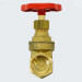 Задвижка клиновидная ВВ латунная PN10 UNI-FITT 1/2"