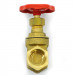 Задвижка клиновидная ВВ латунная PN20 UNI-FITT 1/2"