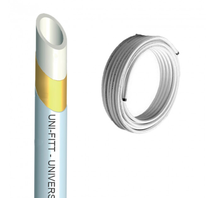 Труба металлопластиковая Universal series PEX-b UNI-FITT 32х3мм бухта 25м