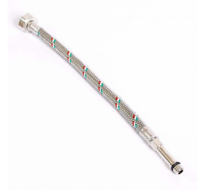 Гибкая подводка для смесителя UNI-FITT МL10х1 - 1/2" 30 см оплетка из нержавеющей стали