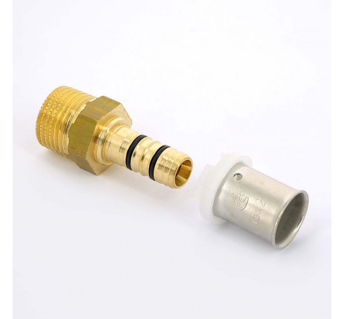 Муфта пресс-Н UNI-FITT 16х1/2"