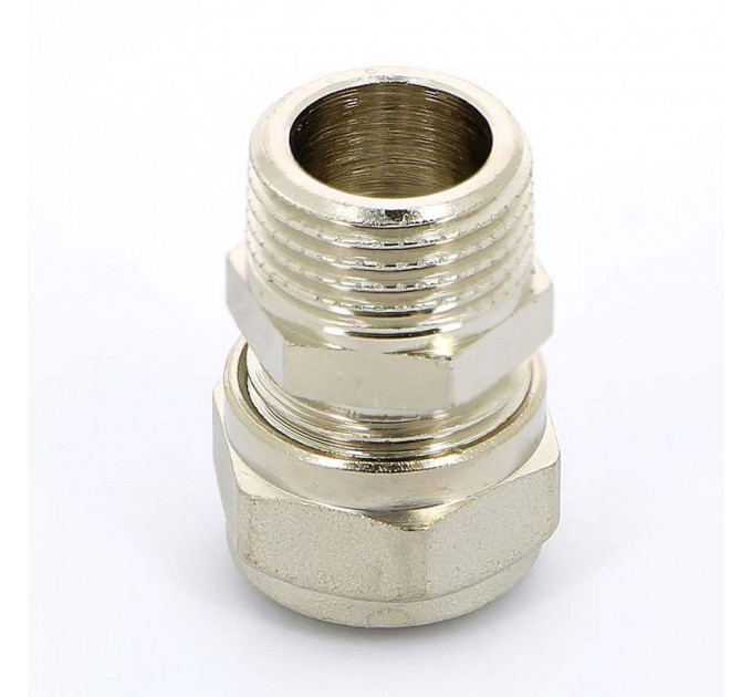Муфта обжим-Н никелированная UNI-FITT 16х1/2"