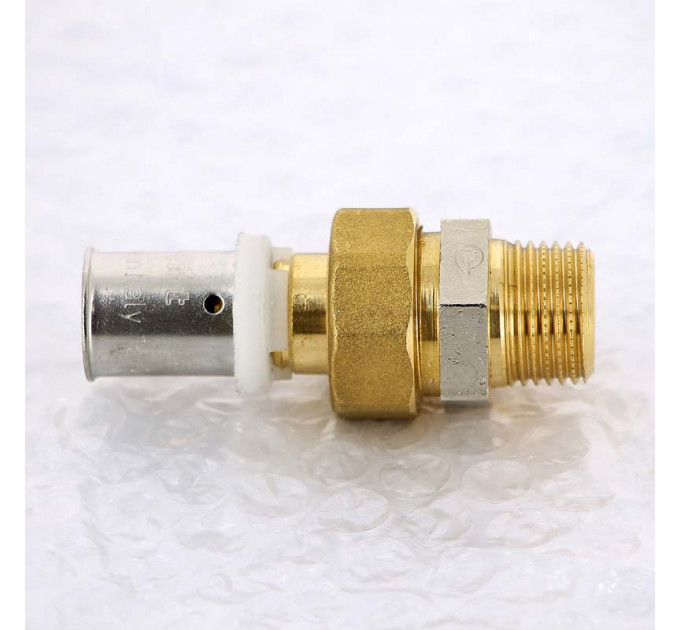 Муфта пресс-Н со сгоном UNI-FITT 16х1/2"