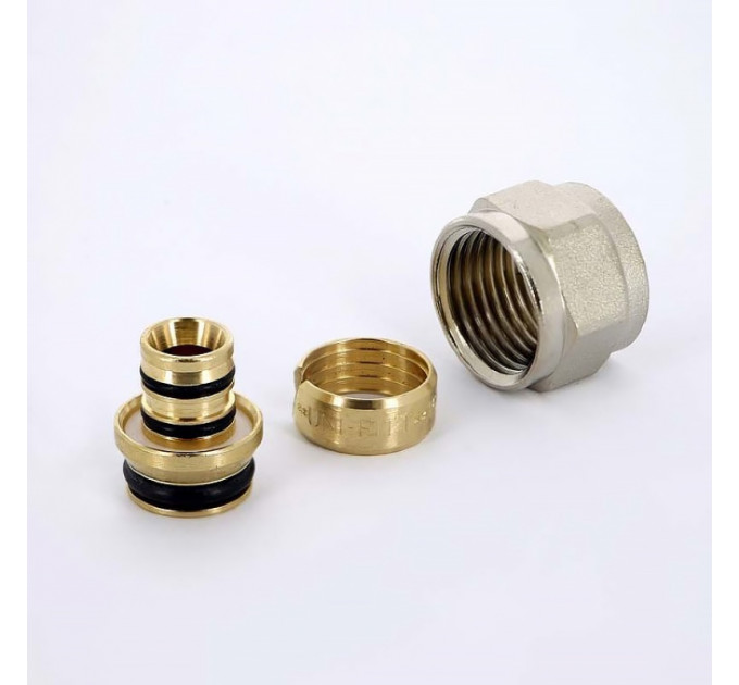 Соединитель обжим-В Uni-Fitt 16 (2.2) х 3/4" EK, для полиэтиленовых труб