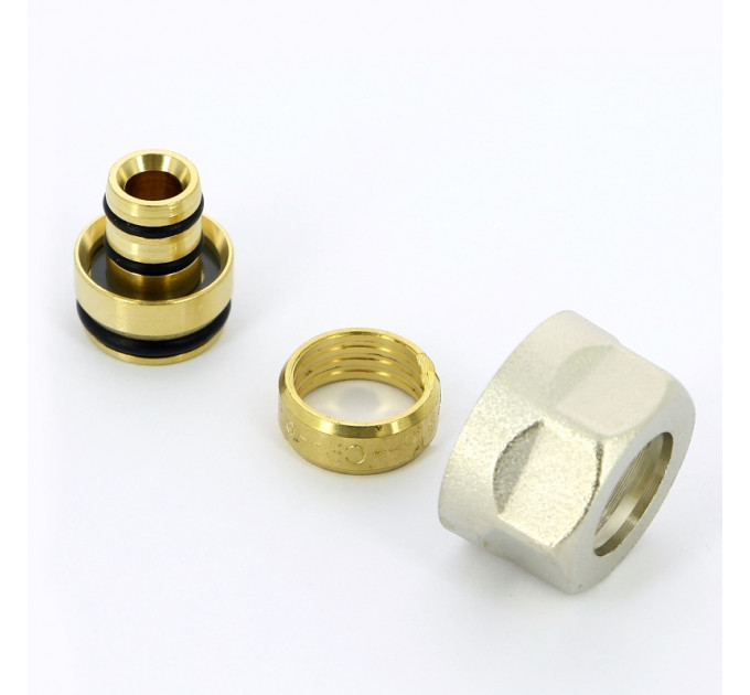 Соединитель обжим-В Uni-Fitt 16(2.0)х3/4" EK, для коллекторов серии 40X и 42X