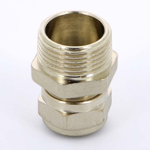 Муфта обжим-Н никелированная UNI-FITT 16х3/4"