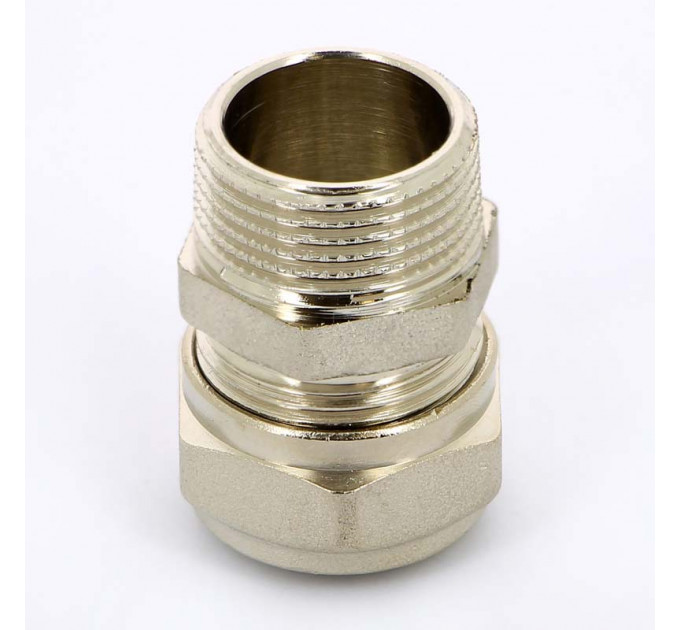 Муфта обжим-Н никелированная UNI-FITT 20х3/4"