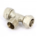 Тройник обжим-Н никелированный UNI-FITT 20х3/4"х20
