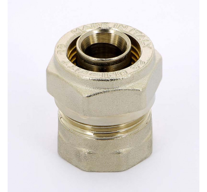 Муфта обжим-В никелированная UNI-FITT 20х1/2"