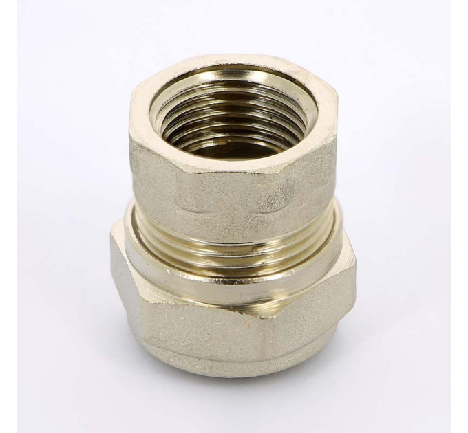 Муфта обжим-В никелированная UNI-FITT 20х1/2"