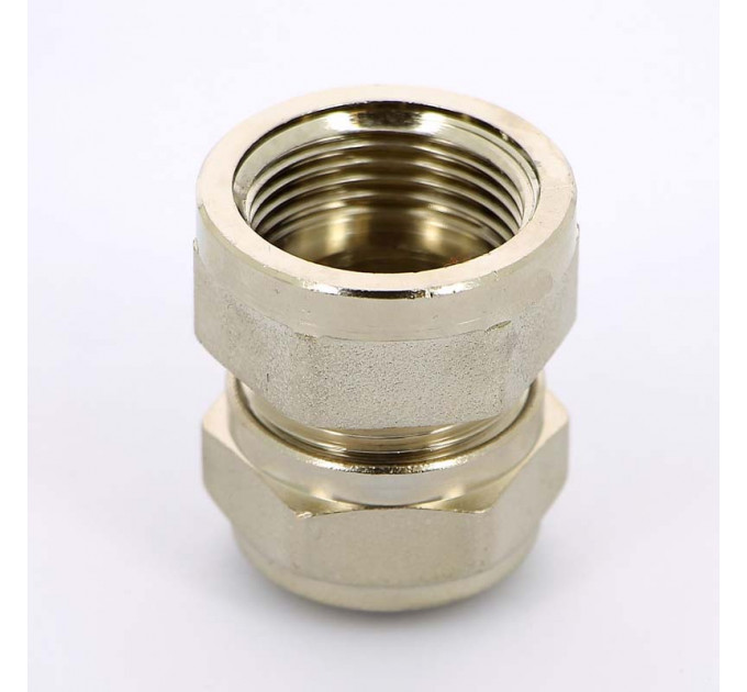 Муфта обжим-В никелированная UNI-FITT 20х3/4"