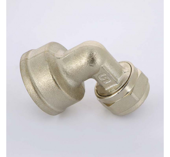 Угол обжим-В никелированный UNI-FITT 16х3/4"