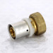 Муфта пресс-В с накидной гайкой евроконус UNI-FITT 20x3/4"EK
