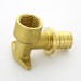 Водорозетка аксиальная Uni-Fitt 20 х 1/2" h = 40 мм