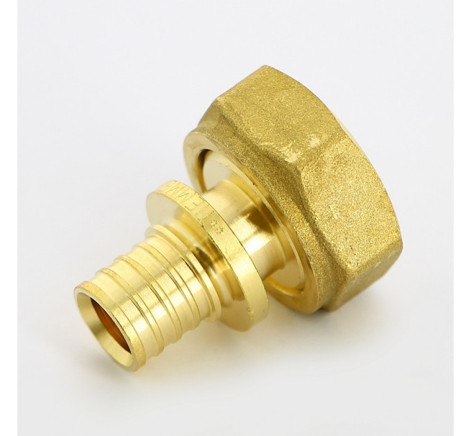Муфта аксиальная-В Uni-Fitt 16 x 3/4"ЕК с накидной гайкой