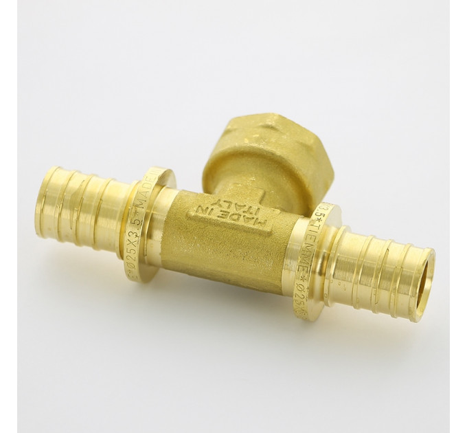 Тройник Uni-Fitt аксиальный -В 25 х 3/4" х 25