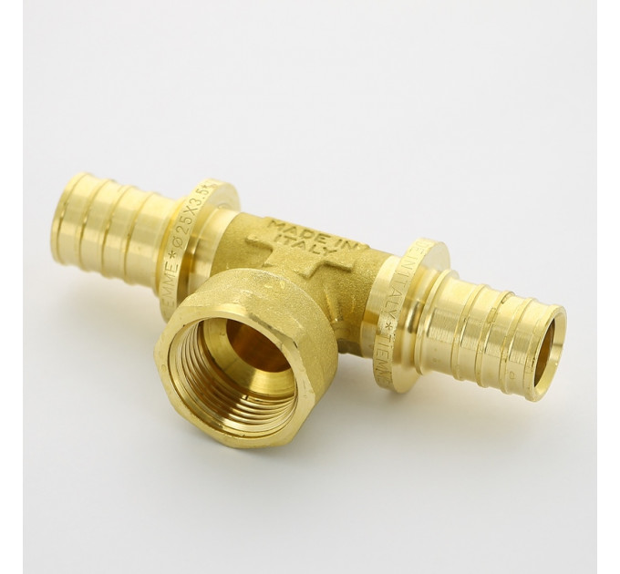 Тройник Uni-Fitt аксиальный -В 25 х 3/4" х 25