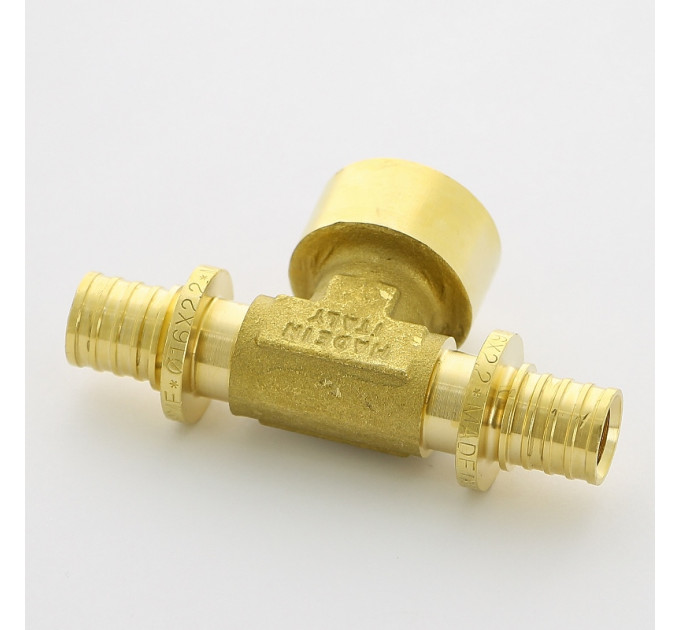 Тройник Uni-Fitt аксиальный -В 16 х 1/2" х 16