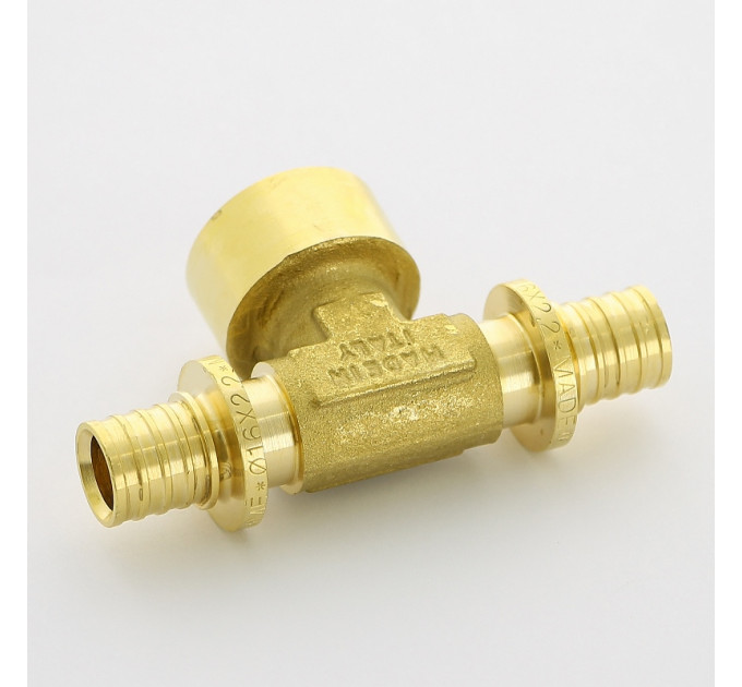 Тройник Uni-Fitt аксиальный -В 16 х 1/2" х 16