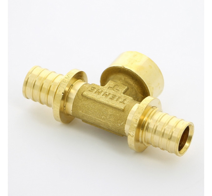 Тройник Uni-Fitt аксиальный -В 20 х 1/2" х 20