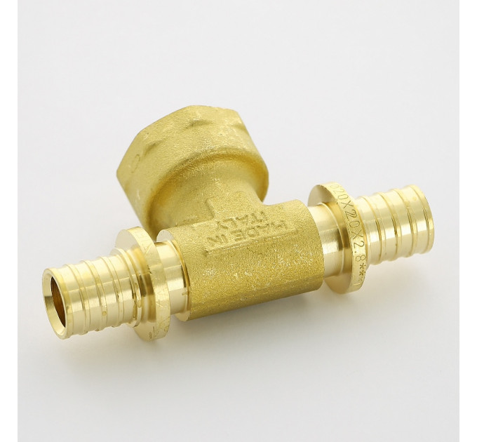 Тройник Uni-Fitt аксиальный -В 20 х 3/4" х 20