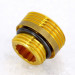 Ниппель Н UNI-FITT 1/2"х3/4"EK с прокладкой O-RING к узлам для радиаторов