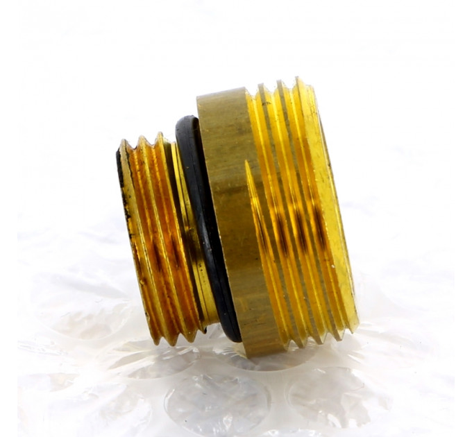 Ниппель Н UNI-FITT 1/2"х3/4" для радиаторных узлов
