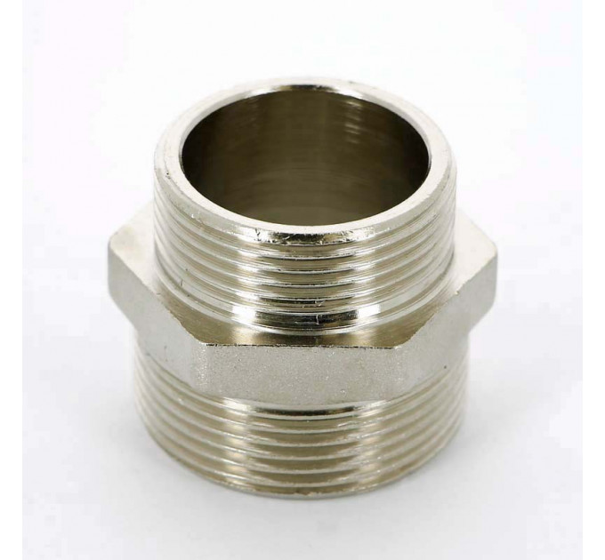 Ниппель Н никелированный UNI-FITT 1"1/4x1"1/2