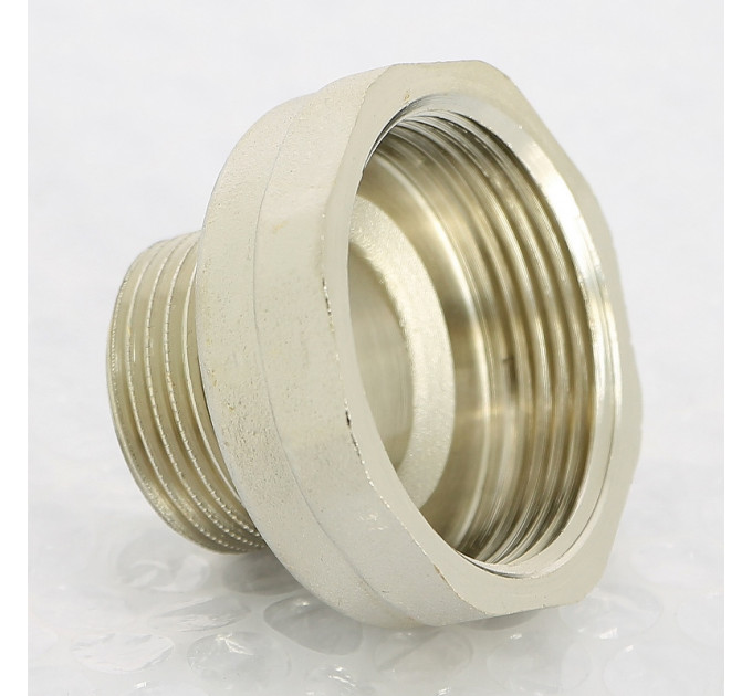Переходник НВ никелированный UNI-FITT 1" x 1 1/2"