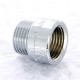 Удлинитель НВ хромированный UNI-FITT 1/2"x15мм