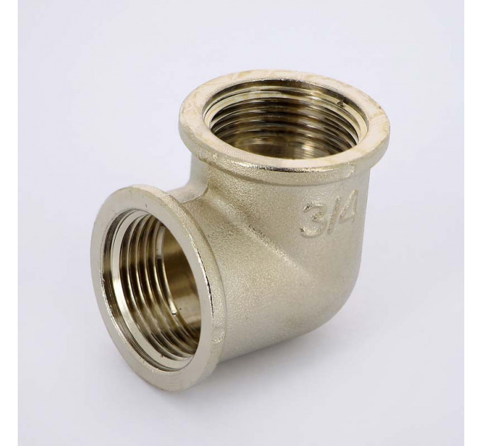 Угол В никелированный UNI-FITT 3/4"