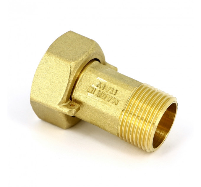 Разъемное соединение НВ для водосчетчиков UNI-FITT 1/2"x3/4"