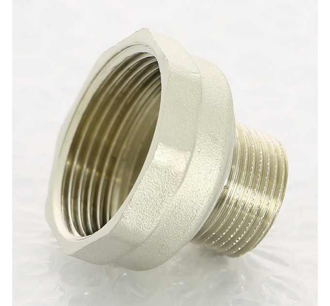 Переходник НВ никелированный UNI-FITT 3/4" x 1 1/4"