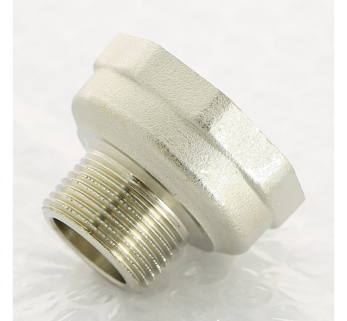 Переходник НВ никелированный UNI-FITT 3/4" x 1 1/4"
