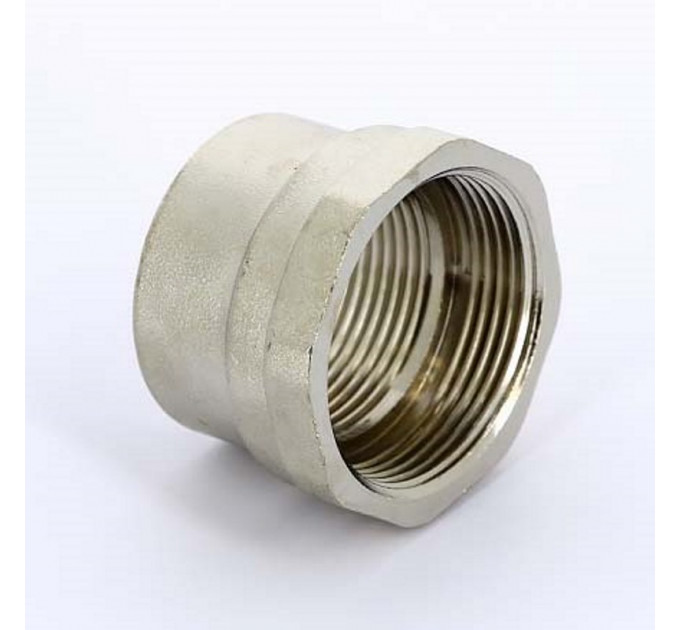 Муфта В никелированная UNI-FITT 1"1/2х1"