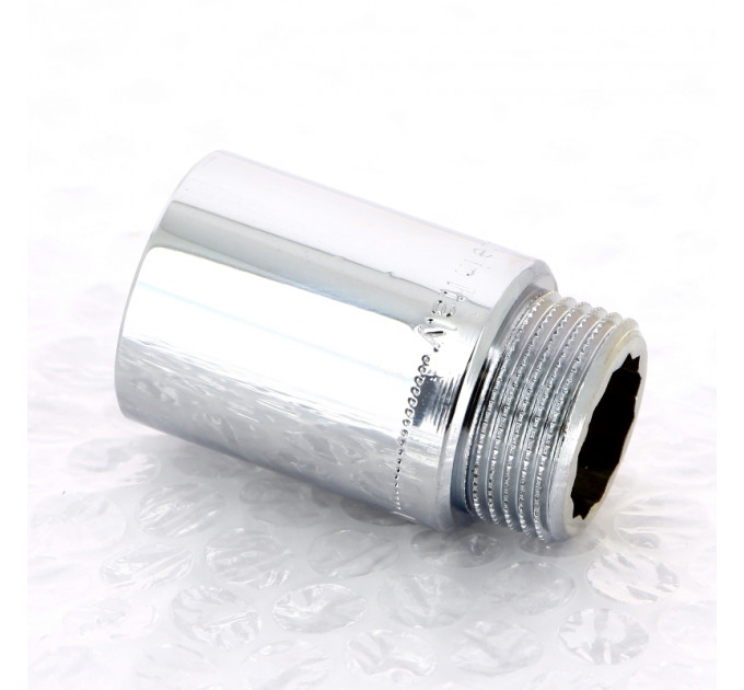 Удлинитель НВ хромированный UNI-FITT 3/4"x40мм