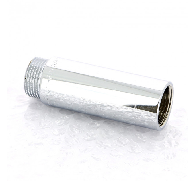 Удлинитель НВ хромированный UNI-FITT 3/4"x80мм