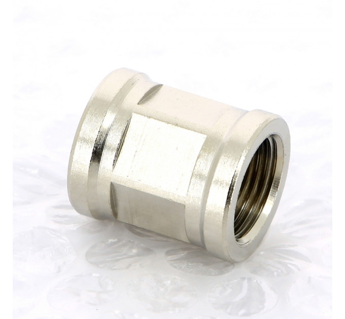Муфта В никелированная UNI-FITT 3/8"
