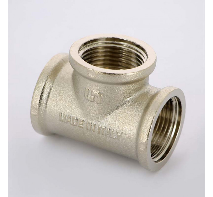 Тройник В никелированный UNI-FITT 3/4"
