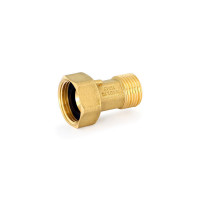 Соединение с накидной гайкой НВ 1/2" х 3/4" с отверстием для пломбировки