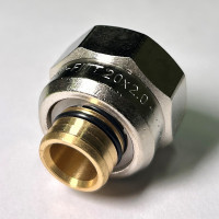 Соединитель обжим-В 20(2.0) х 3/4" ЕК