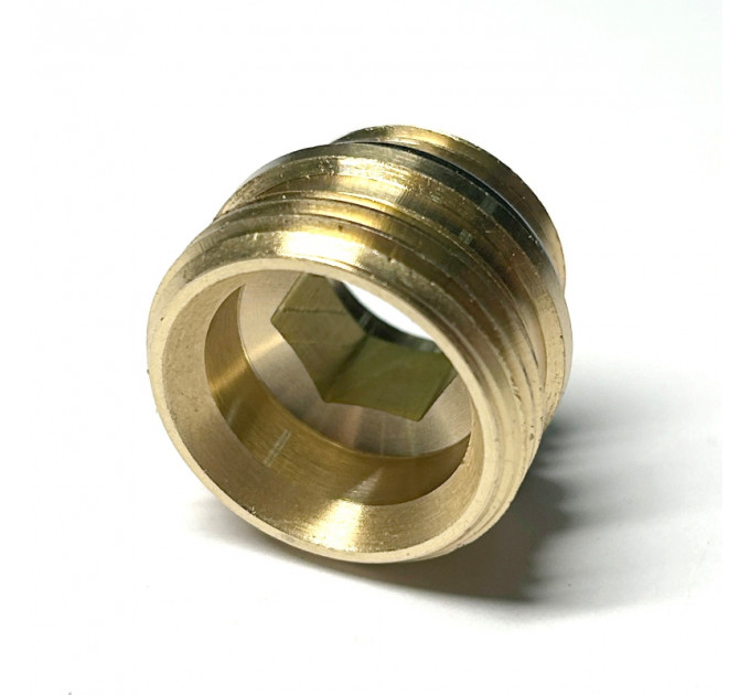 Ниппель редукционный 1/2" х 3/4" ЕК с прокладкой O-RING