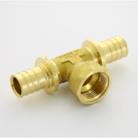 Тройник аксиальный-В 25 х 3/4" х 25