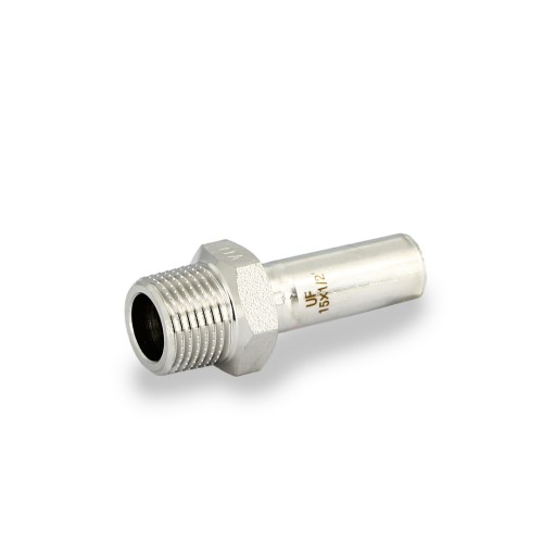Вставка-Н 15 x 1/2", нержавеющая сталь